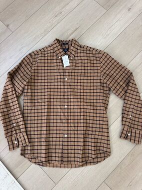 J.Crew Factory flex slim button up shirt size large NWT